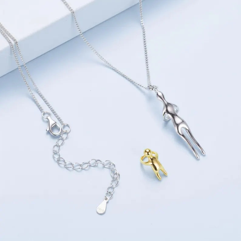 Amor Infinito - Collar «Abrazo» para madre e hijo/a