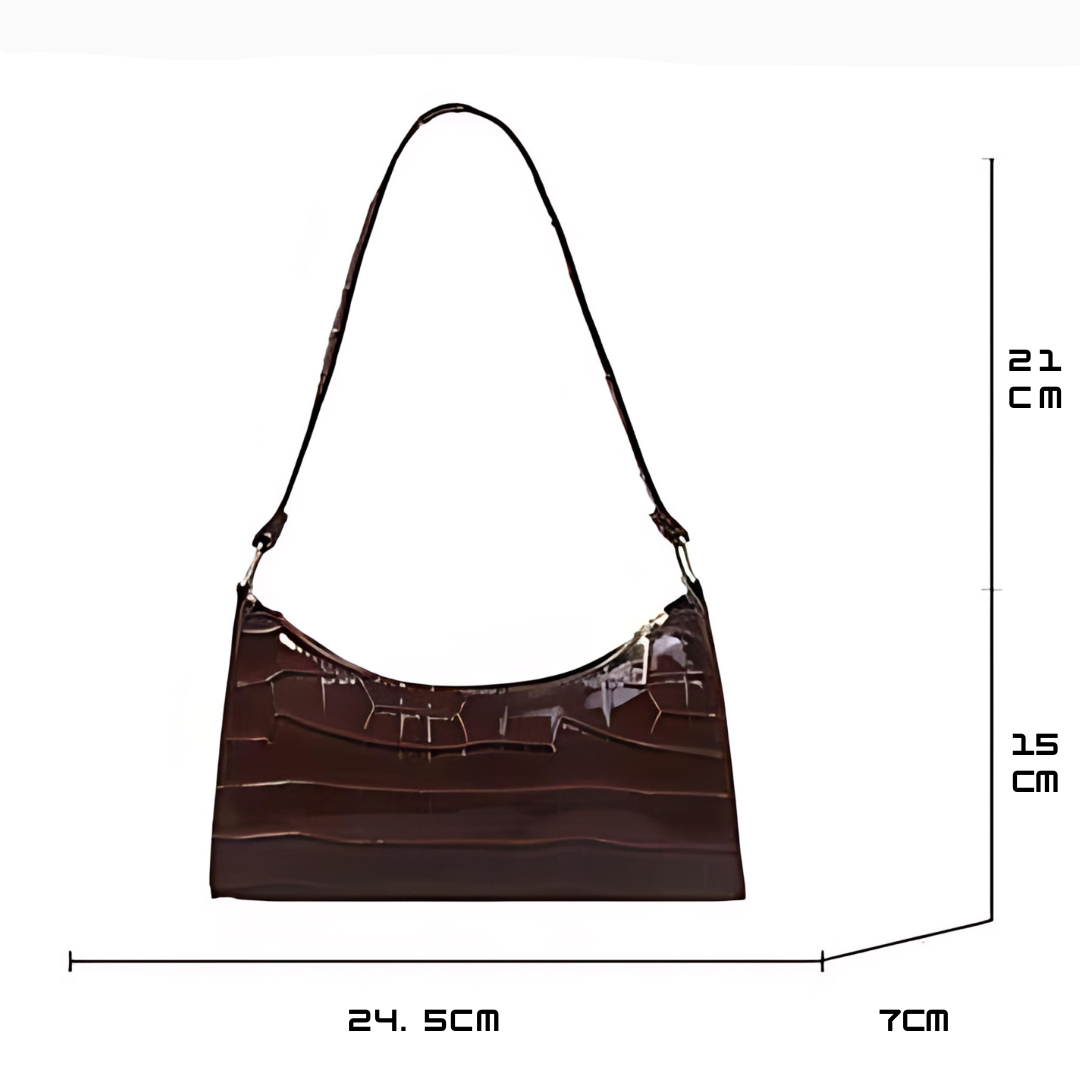 Itziar - Bolso de piel brillante