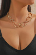 Fernandez - Collar de hebilla OT asimétrico de alta gama
