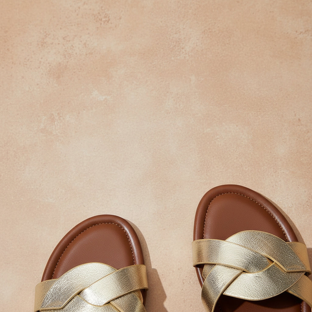 Magda - Sandalias planas minimalistas