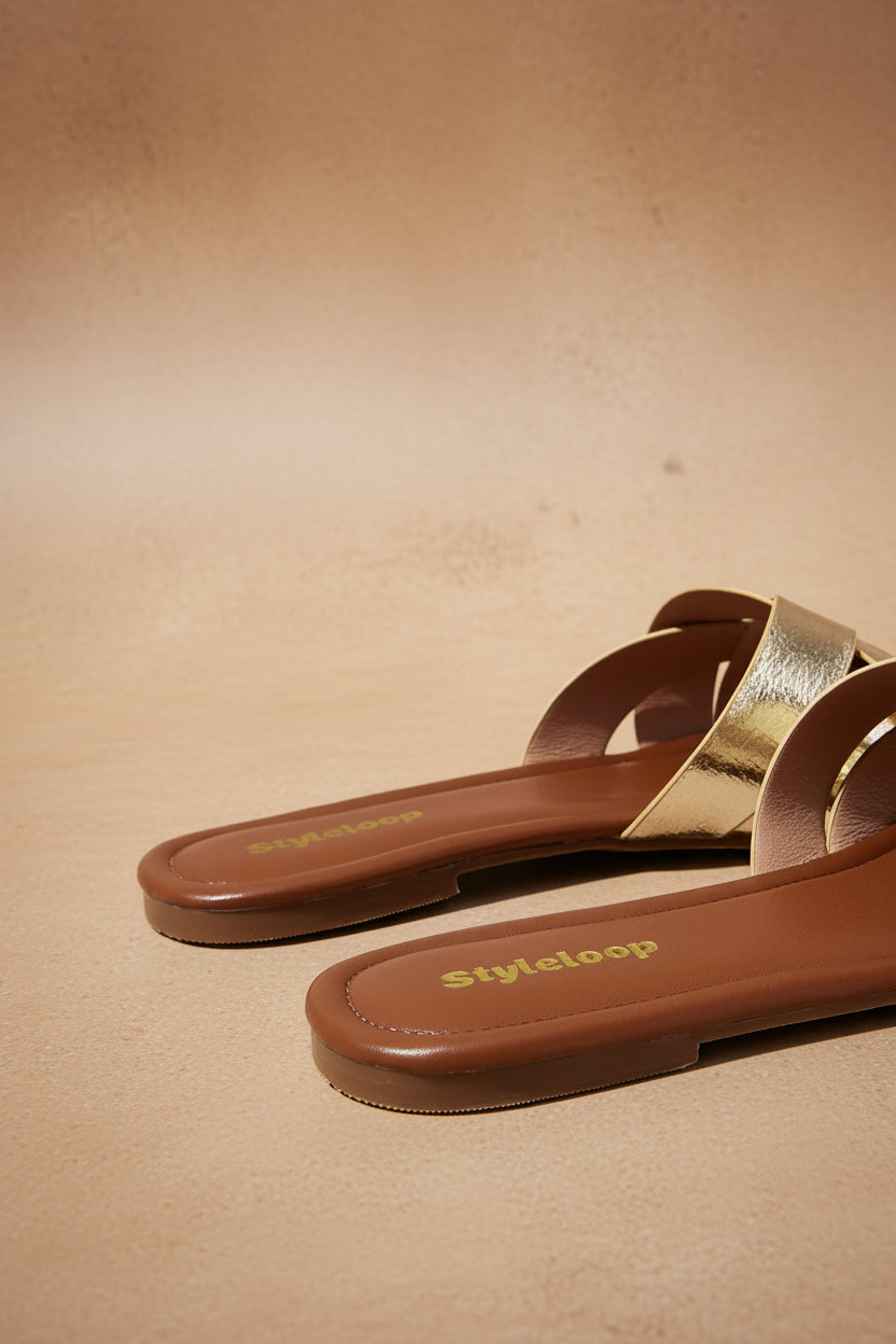 Magda - Sandalias planas minimalistas