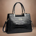 Mica - Bolso con estampado de cocodrilo