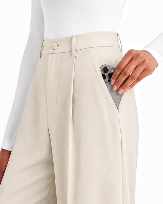 Zaira - Pantalones altos para mujer