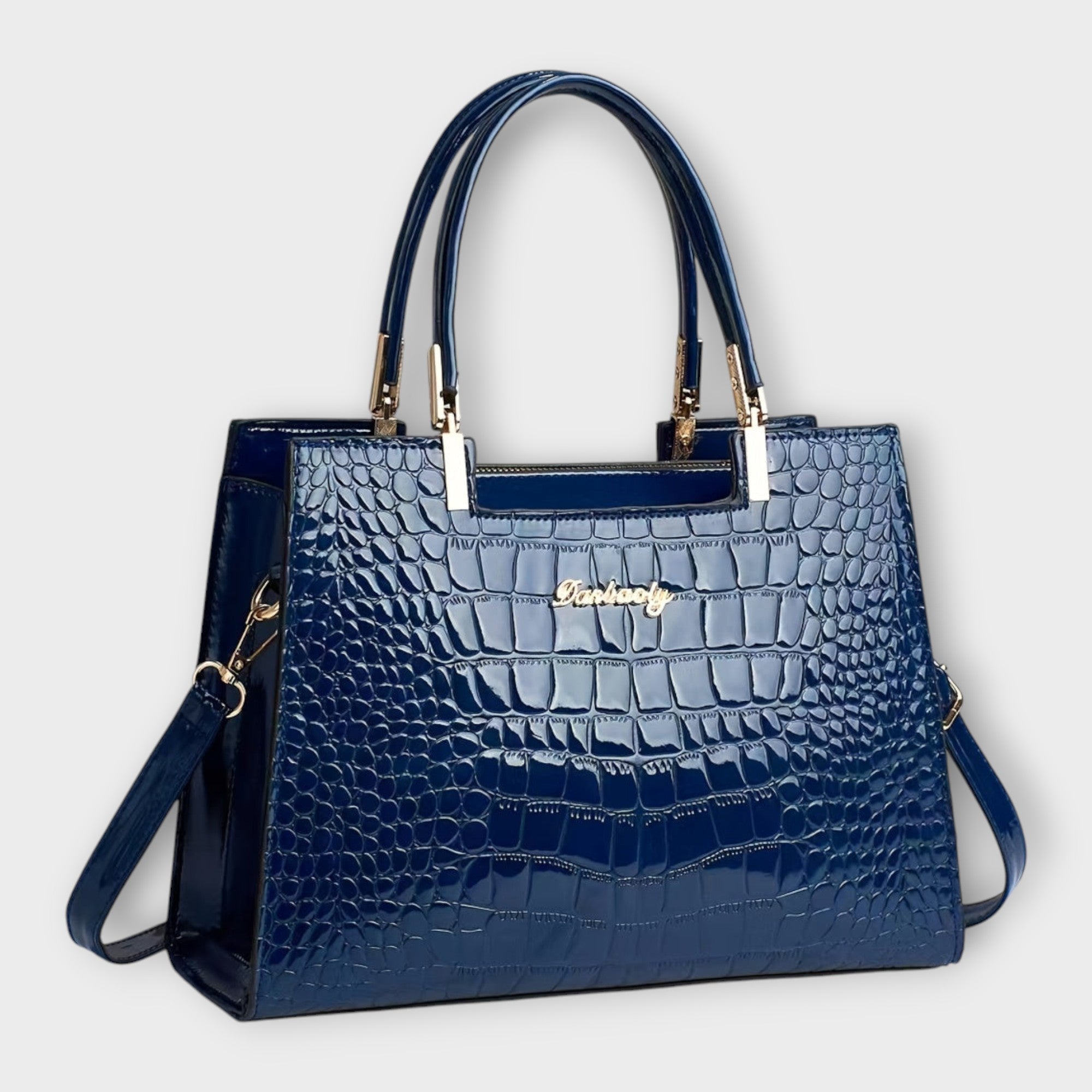 Mica - Bolso con estampado de cocodrilo