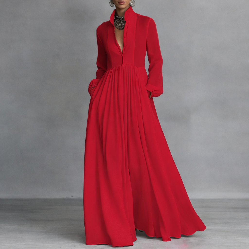 Matilda - Vestido largo, fluido y elegante
