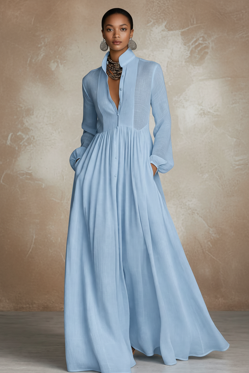 Matilda - Vestido largo, fluido y elegante