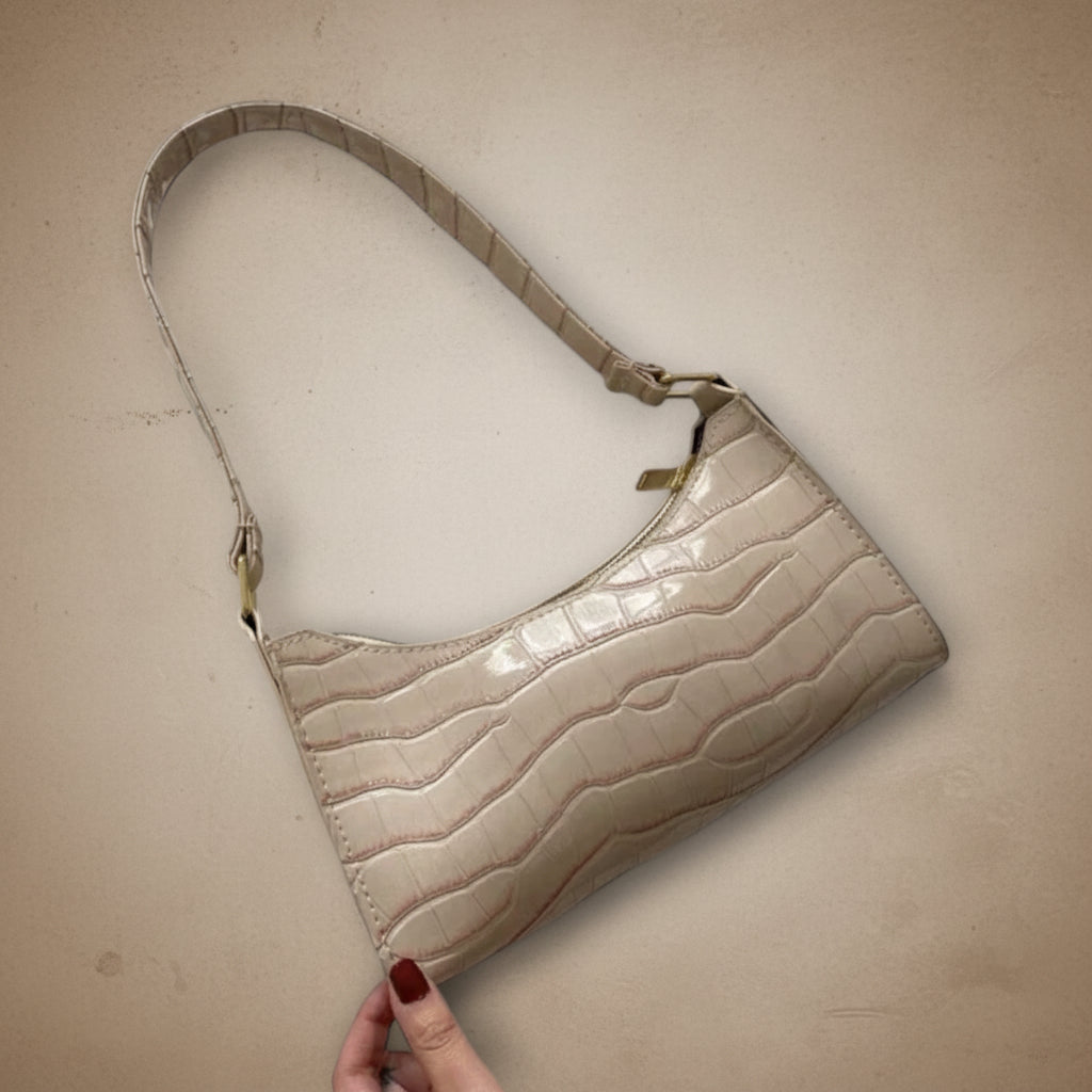 Itziar - Bolso de piel brillante
