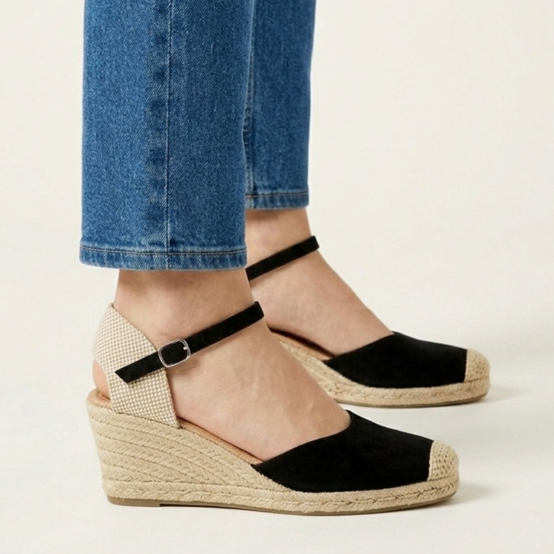 Alba - Cómoda sandalia de cuña para mujer