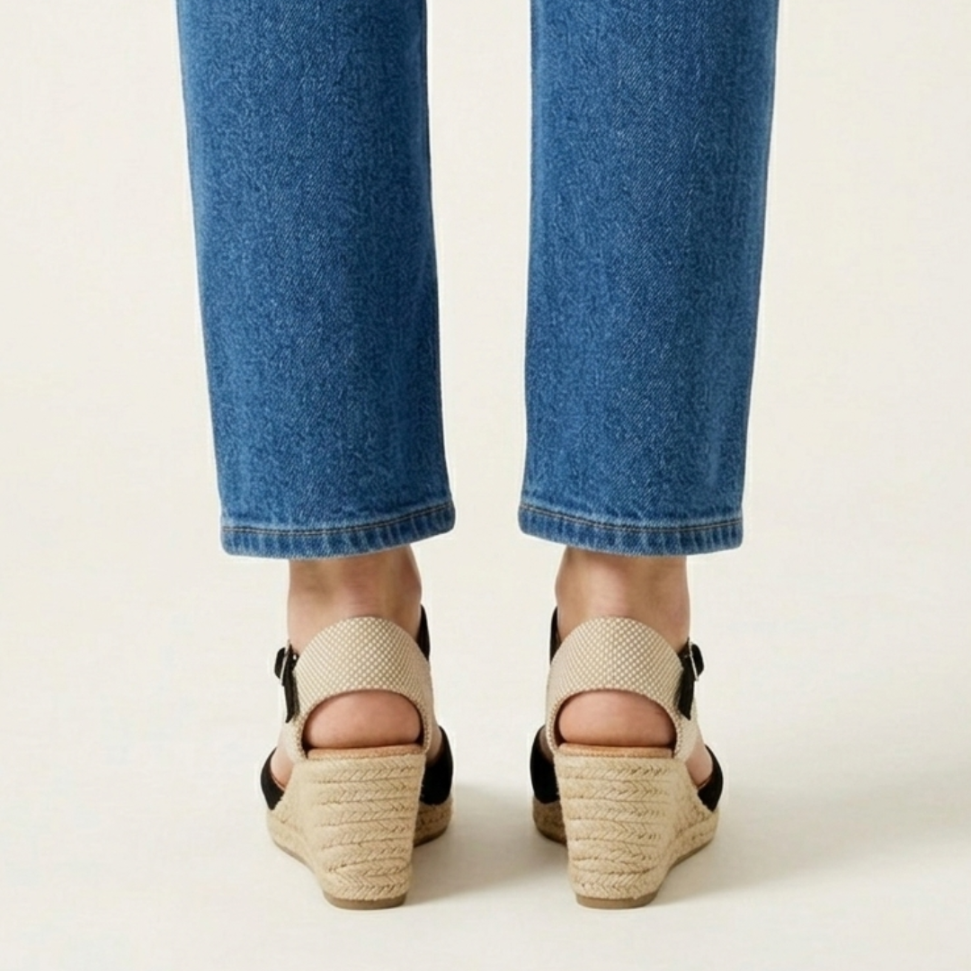 Alba - Cómoda sandalia de cuña para mujer