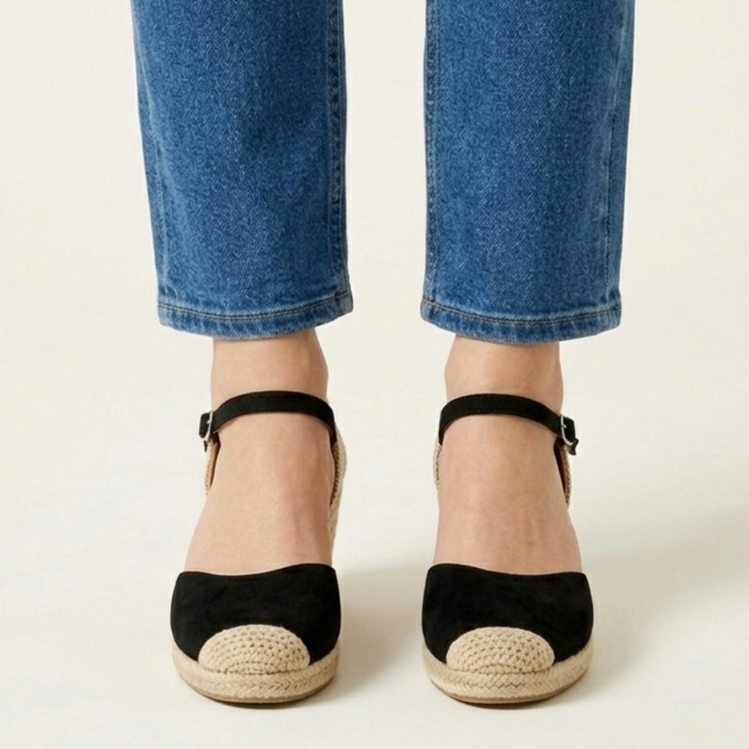 Alba - Cómoda sandalia de cuña para mujer