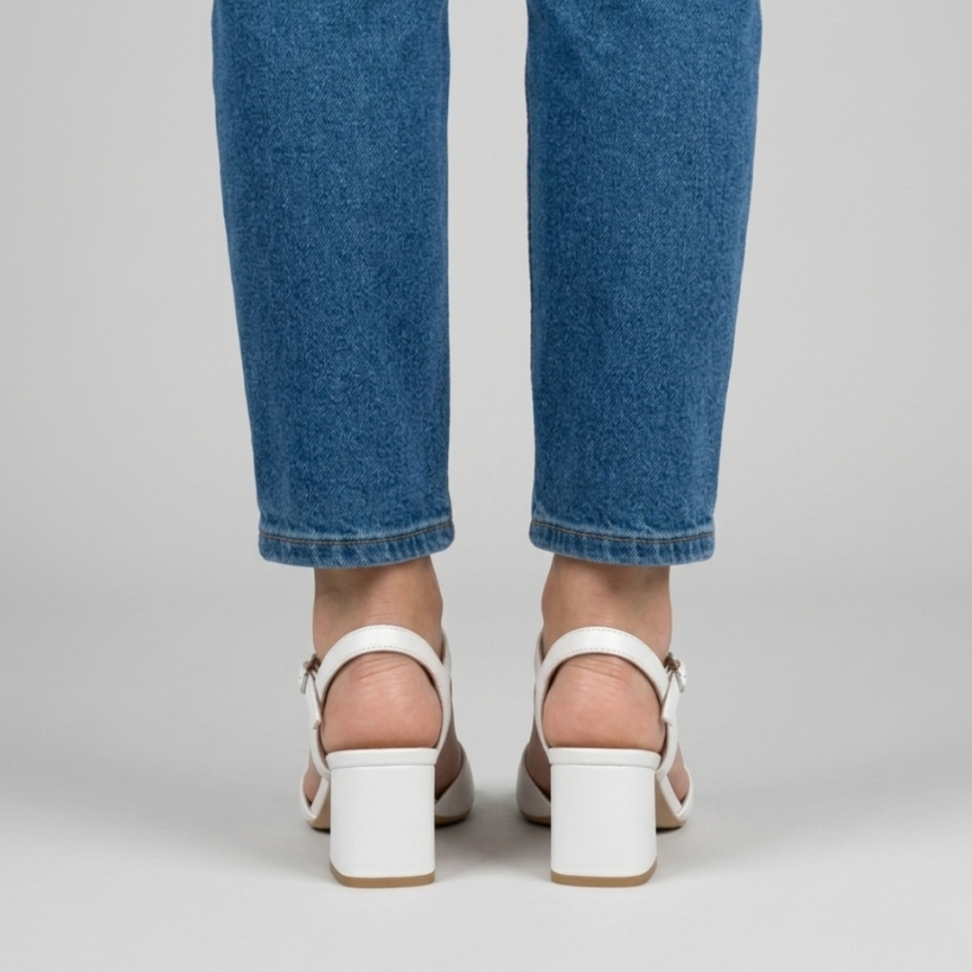 Marisa - Cómoda sandalia para mujer con tacón