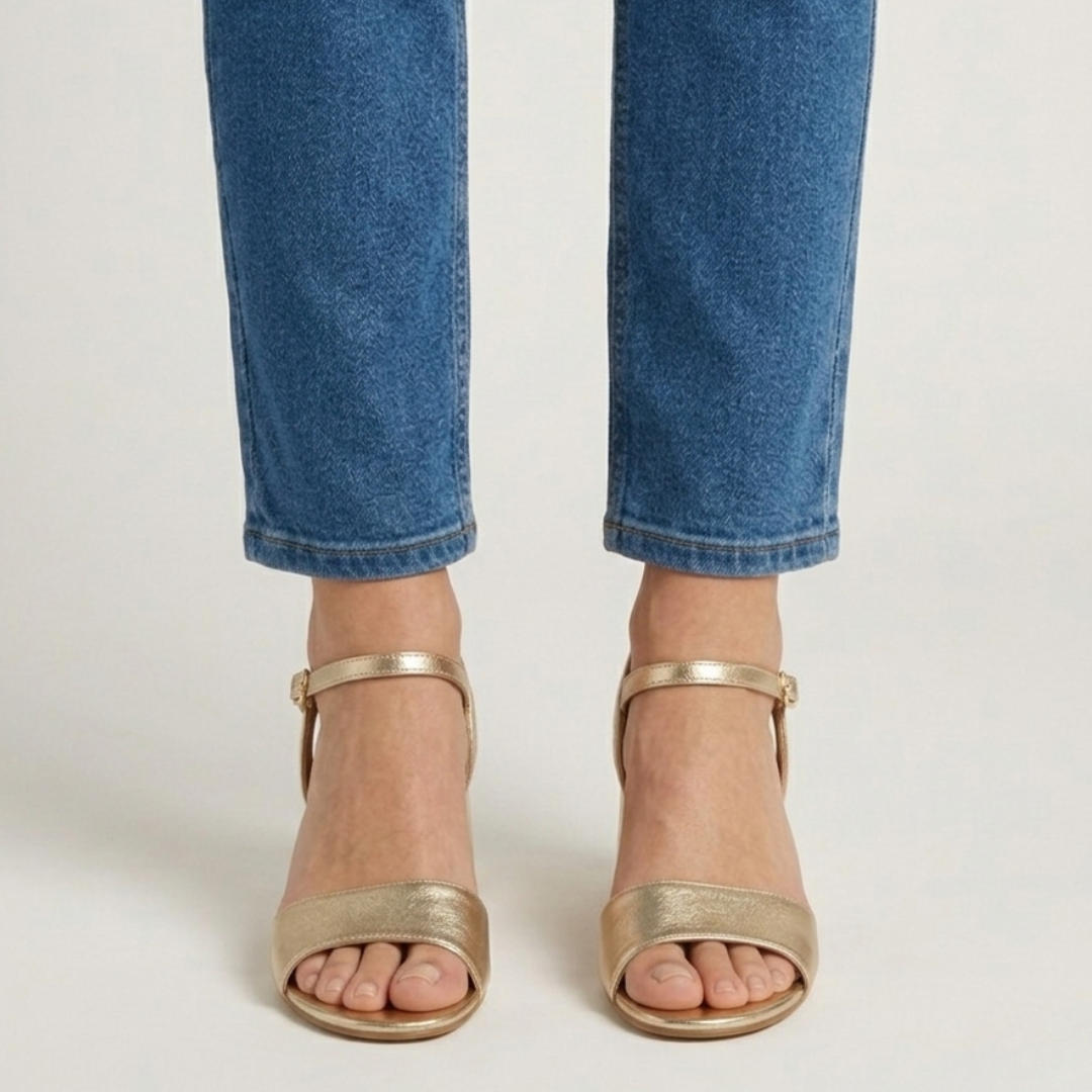 Marisa - Cómoda sandalia para mujer con tacón