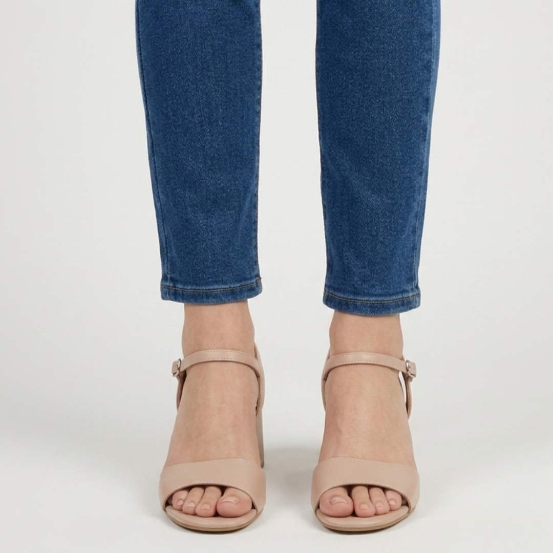 Marisa - Cómoda sandalia para mujer con tacón