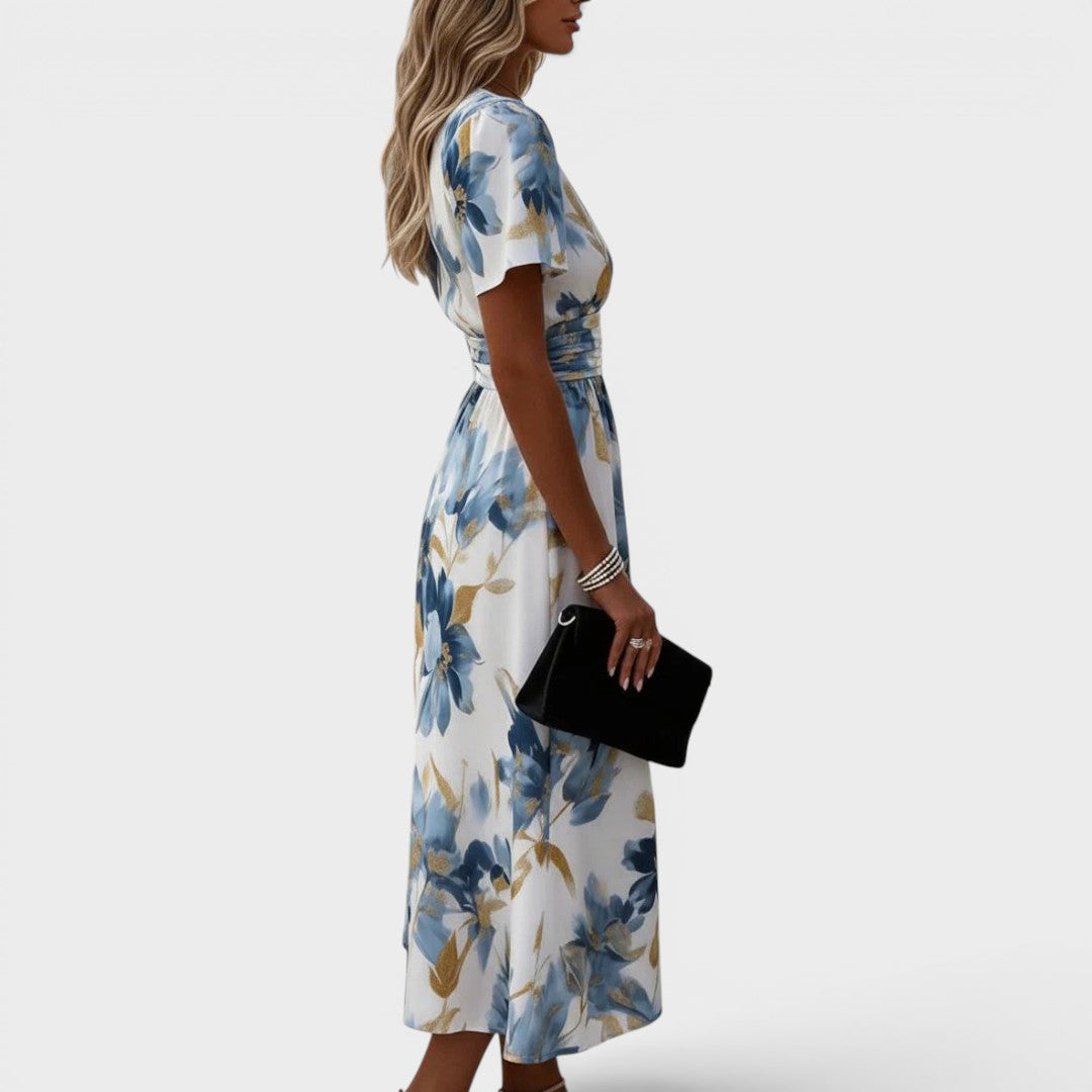 Eliona - Vestido elegante con estampado floral