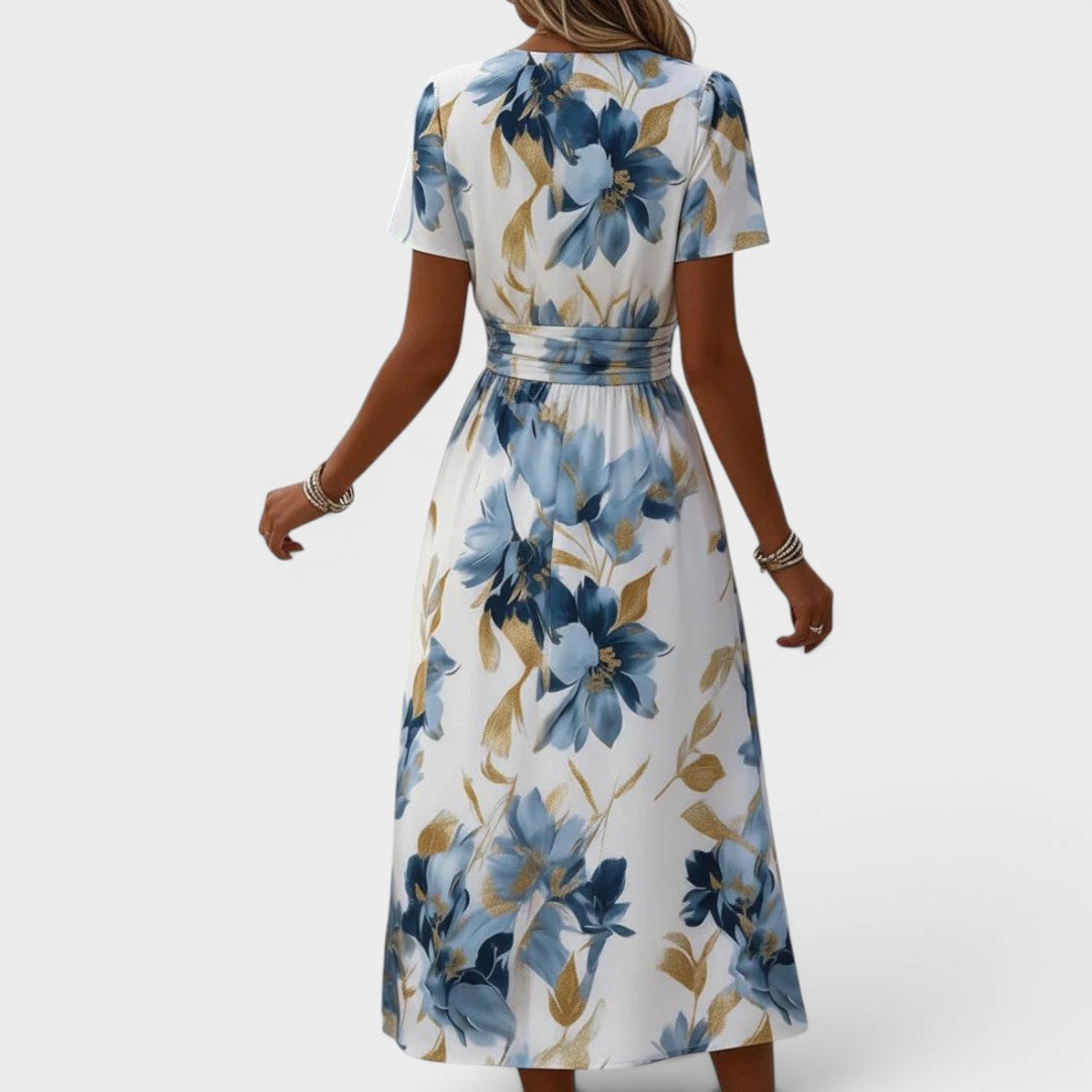 Eliona - Vestido elegante con estampado floral