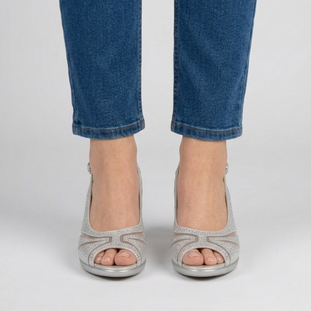 Noemi - Cómoda sandalia de tacón para mujer