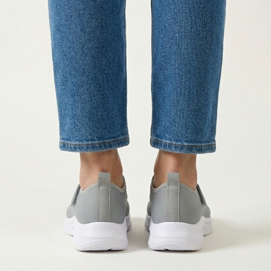 Nicole - Sandalia cómoda para mujer con cierre de velcro