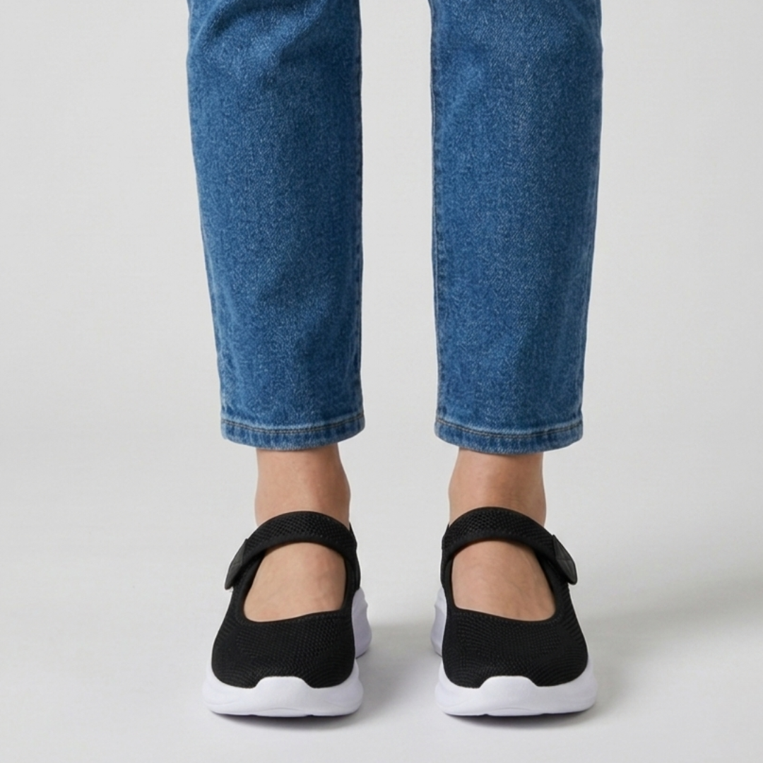 Nicole - Sandalia cómoda para mujer con cierre de velcro