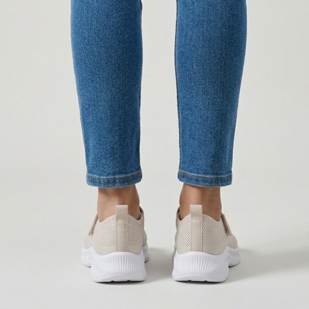 Nicole - Sandalia cómoda para mujer con cierre de velcro