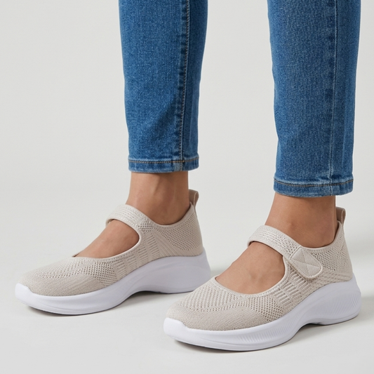 Nicole - Sandalia cómoda para mujer con cierre de velcro