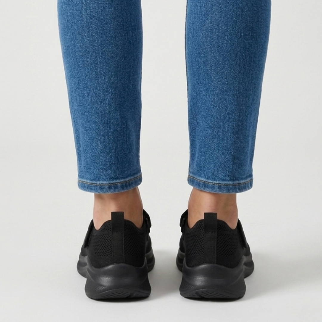 Nicole - Sandalia cómoda para mujer con cierre de velcro