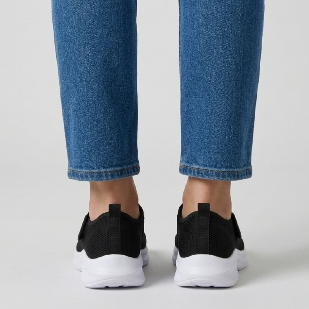 Nicole - Sandalia cómoda para mujer con cierre de velcro