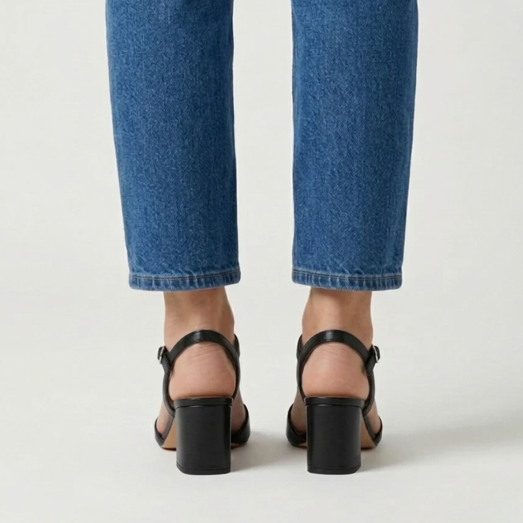 Marisa - Cómoda sandalia para mujer con tacón