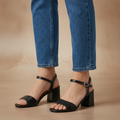 Marisa - Cómoda sandalia para mujer con tacón