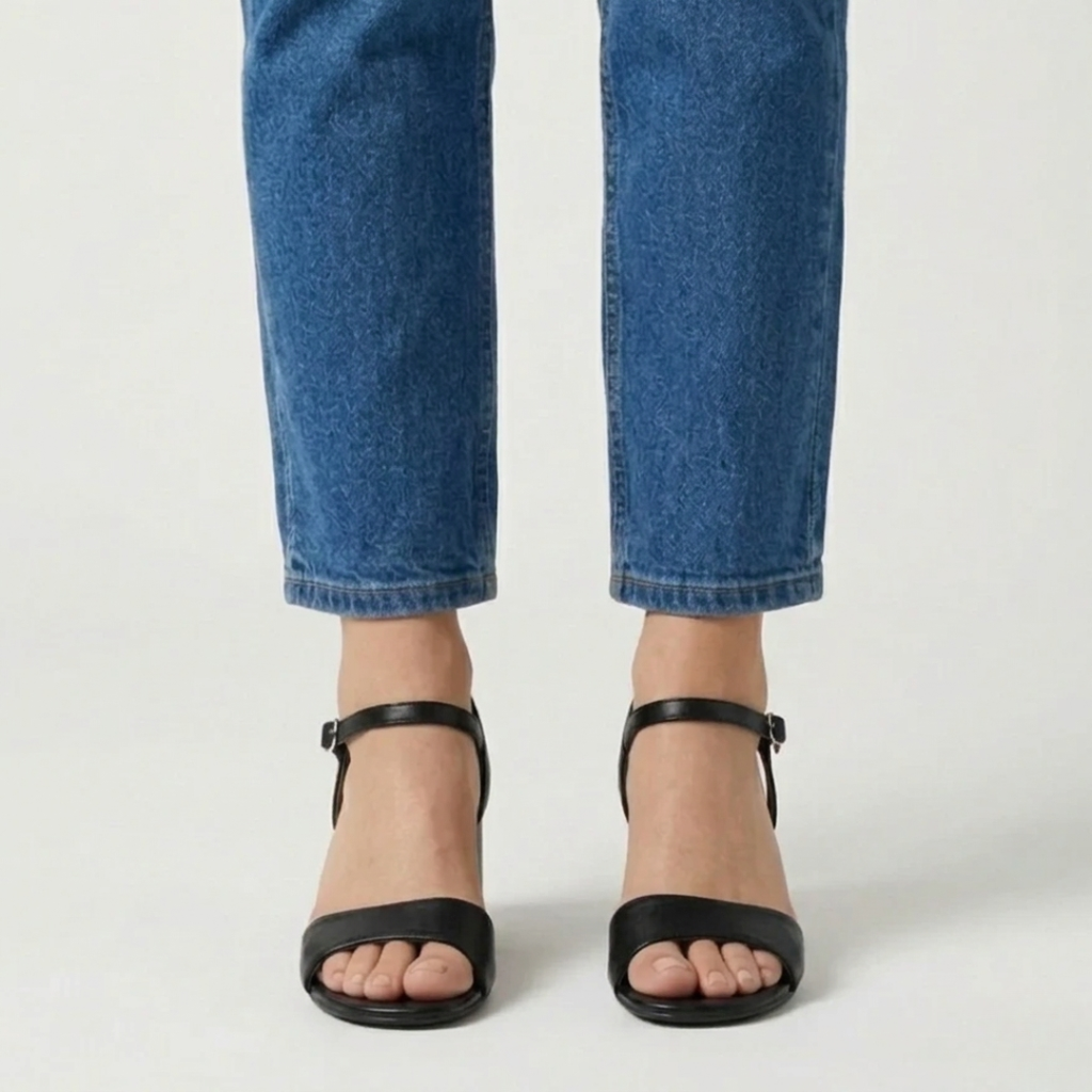 Marisa - Cómoda sandalia para mujer con tacón