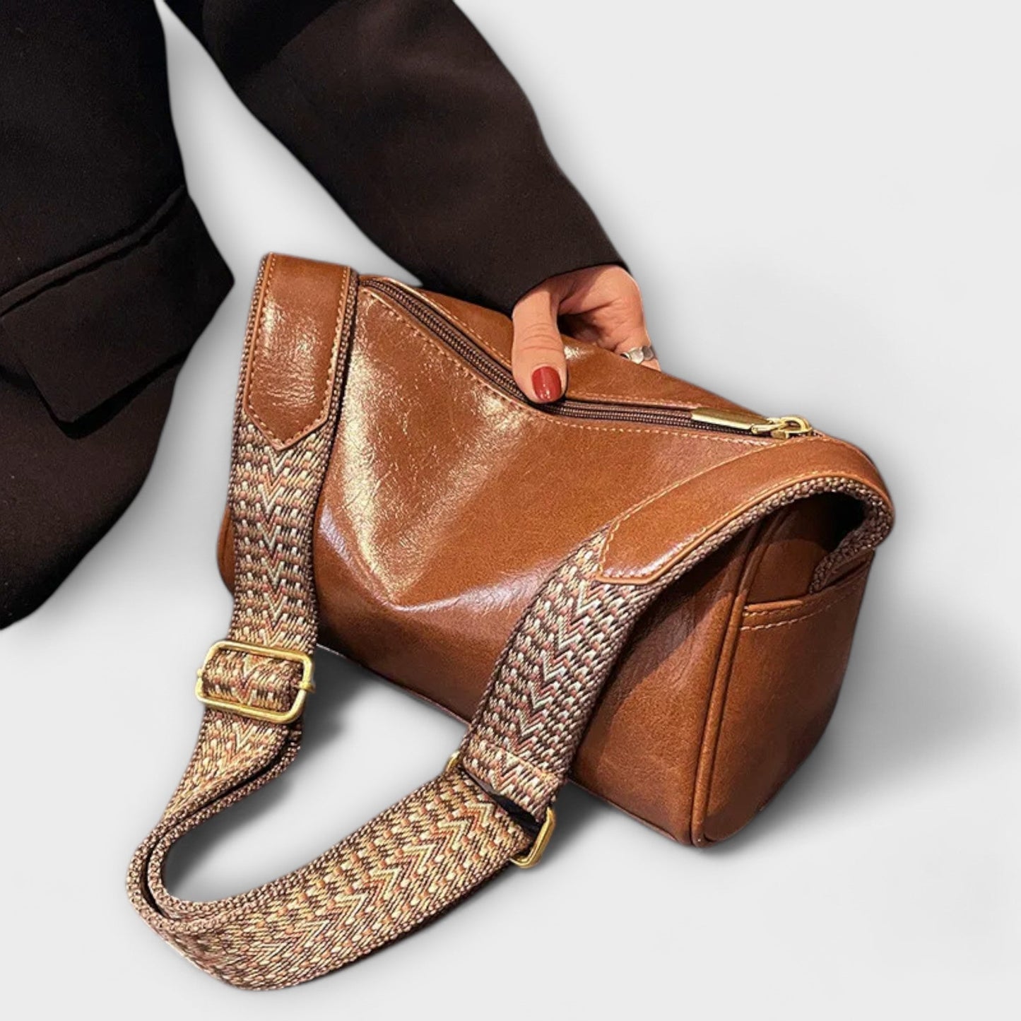 Jara - Bolso bandolera de estilo vintage