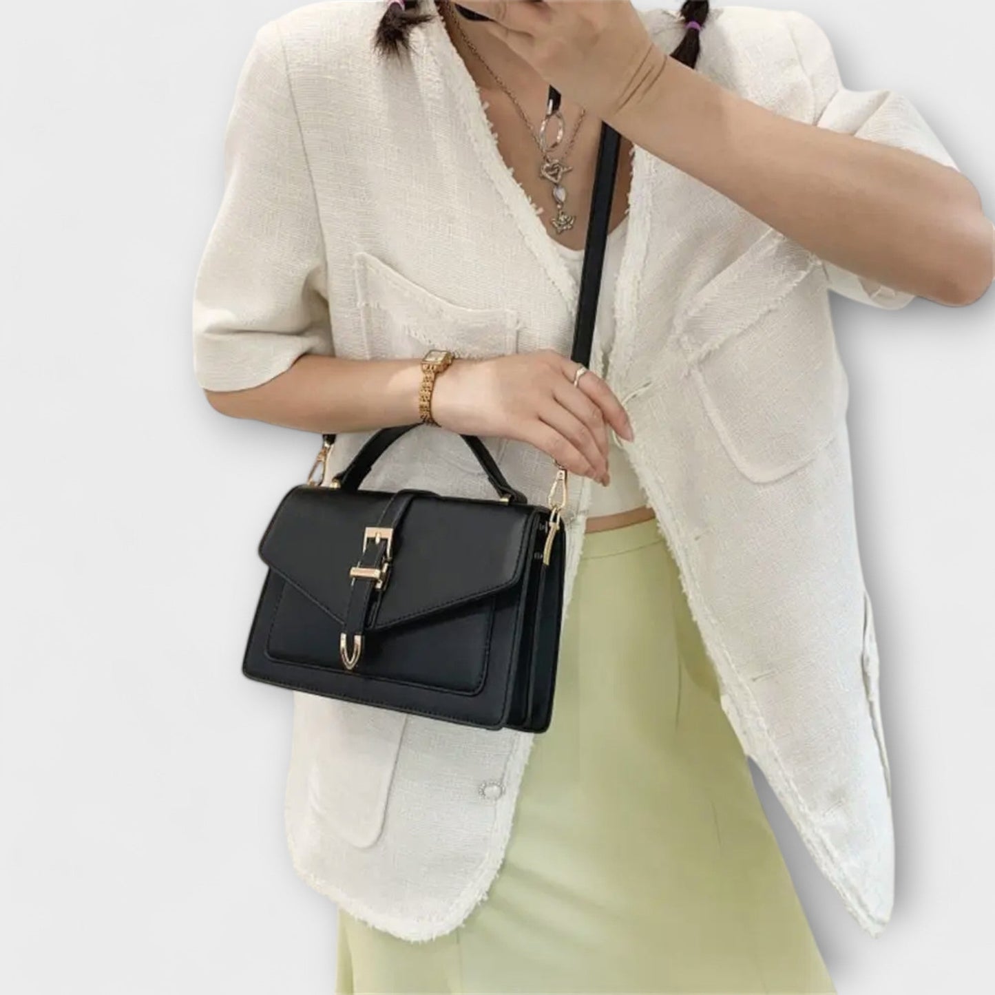 Adriana - Bolso de hombro clásico