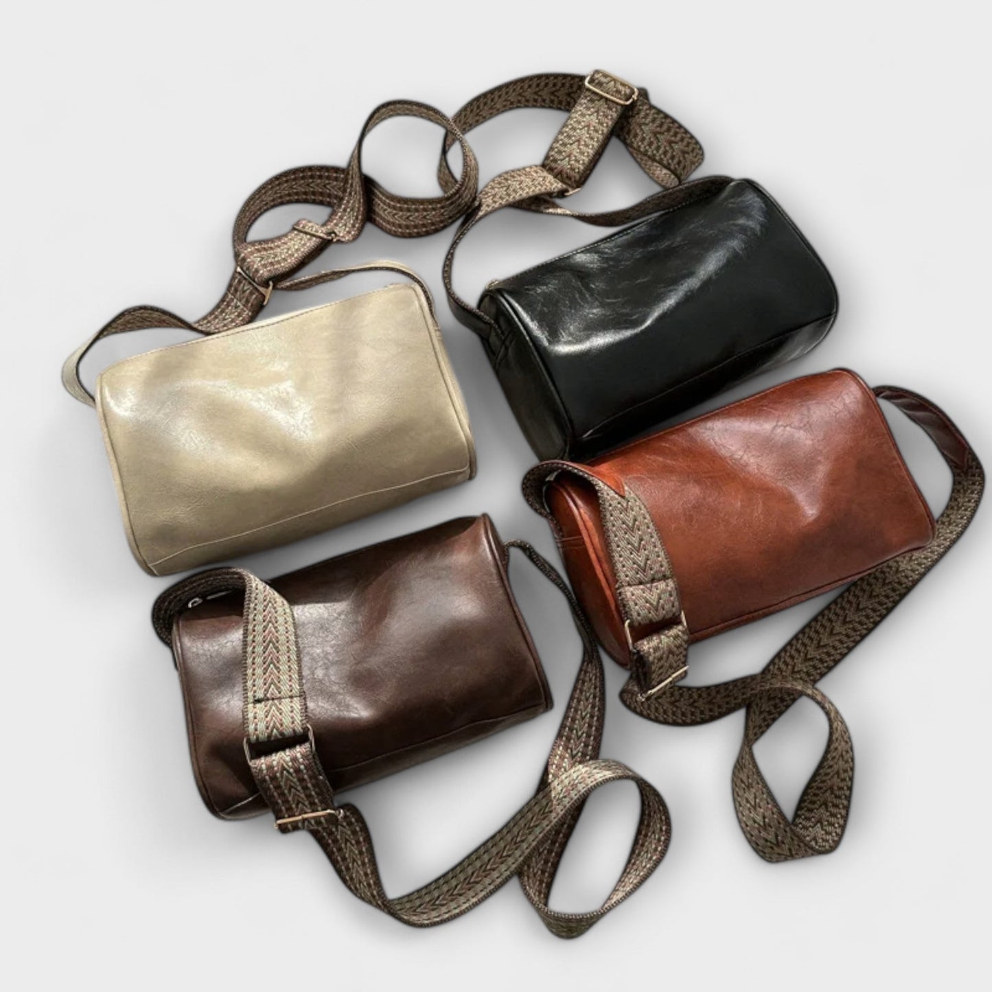 Jara - Bolso bandolera de estilo vintage