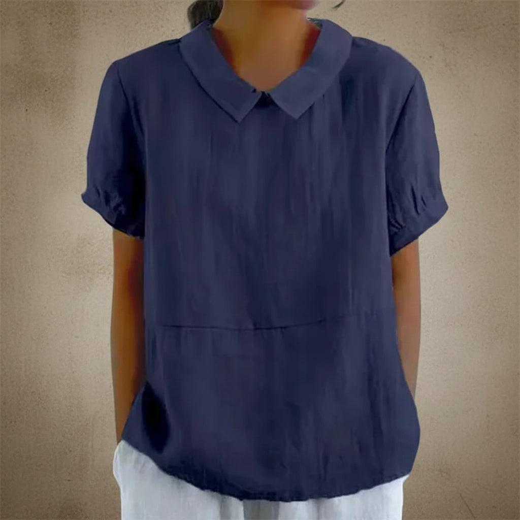 Isabel - Blusa elegante con cuello