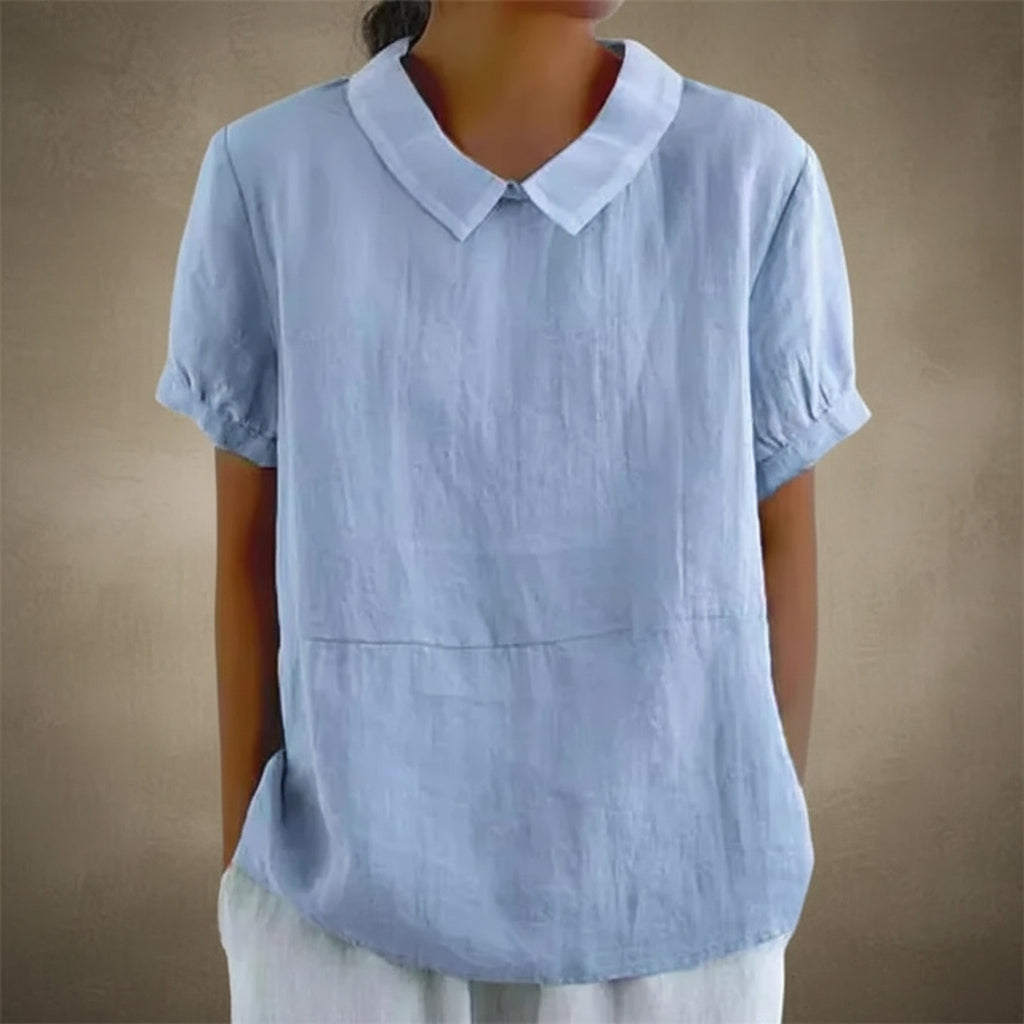 Isabel - Blusa elegante con cuello