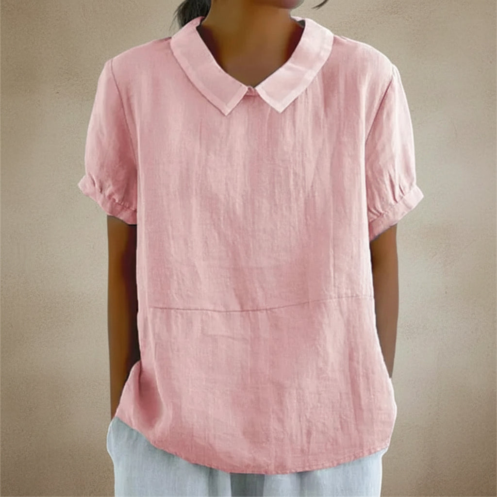 Isabel - Blusa elegante con cuello