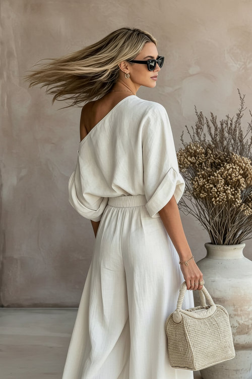 Bellido - Conjunto de 2 piezas de top y pantalones