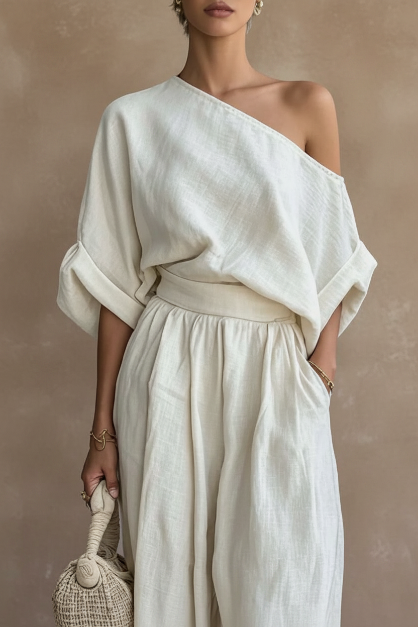 Bellido - Conjunto de 2 piezas de top y pantalones