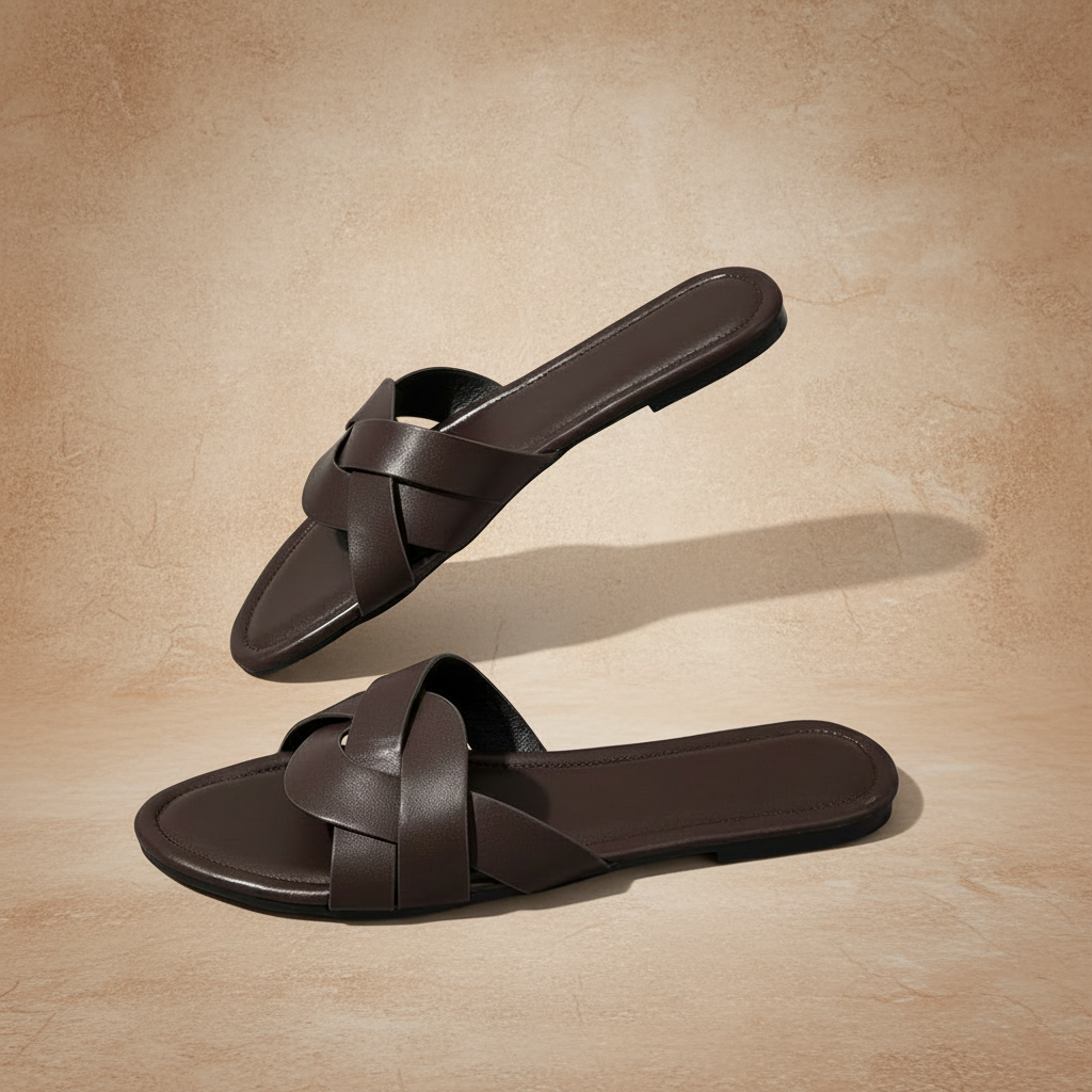 Magda - Sandalias planas minimalistas