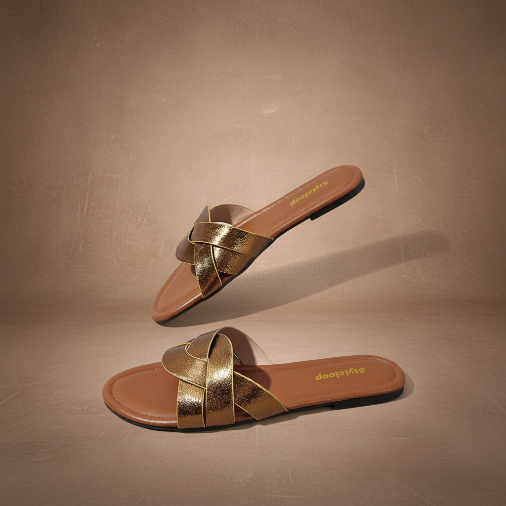 Magda - Sandalias planas minimalistas