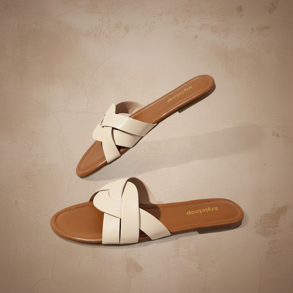 Magda - Sandalias planas minimalistas