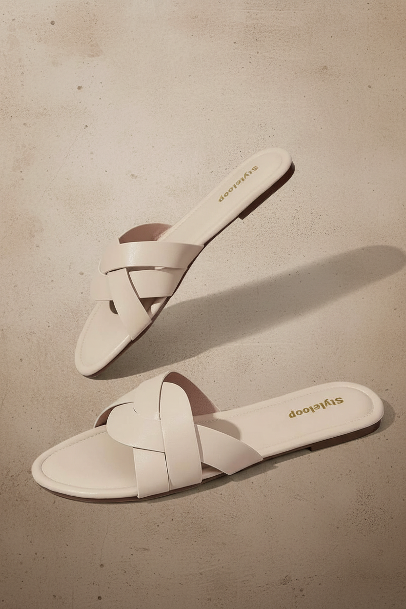 Magda - Sandalias planas minimalistas