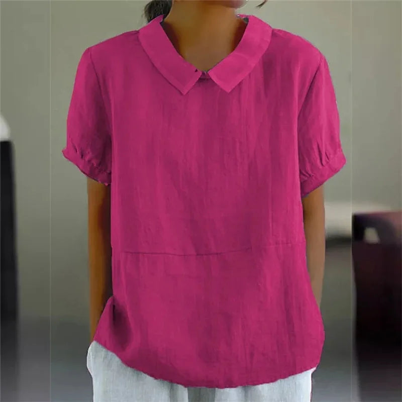 Isabel - Blusa elegante con cuello
