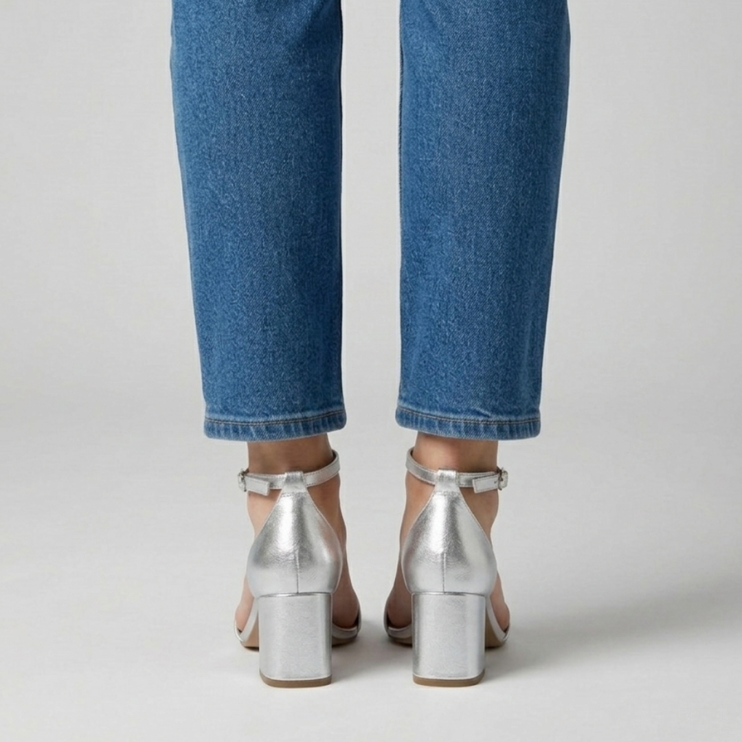 Vanesa - Cómoda sandalia de tacón para mujer