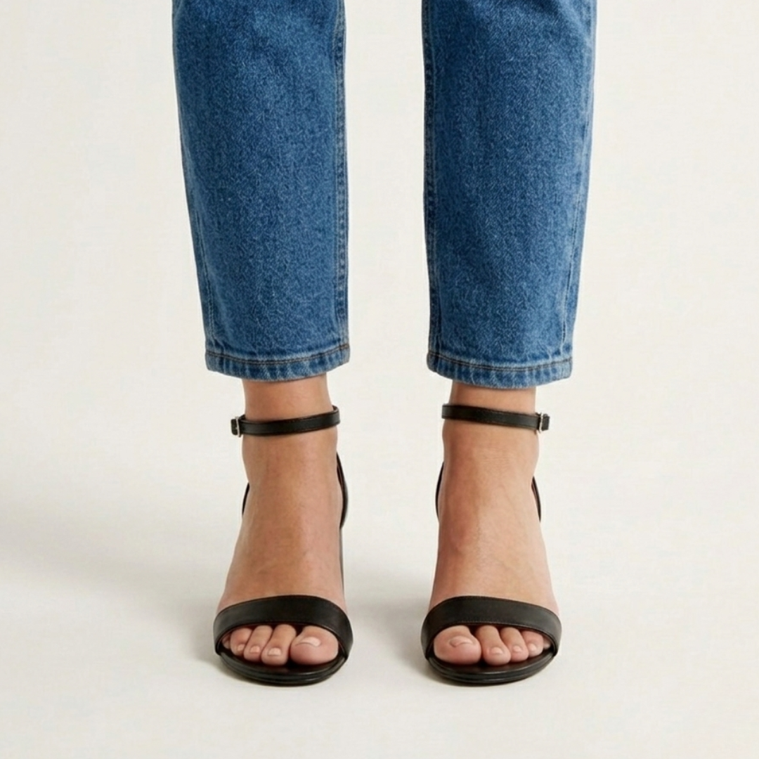 Vanesa - Cómoda sandalia de tacón para mujer