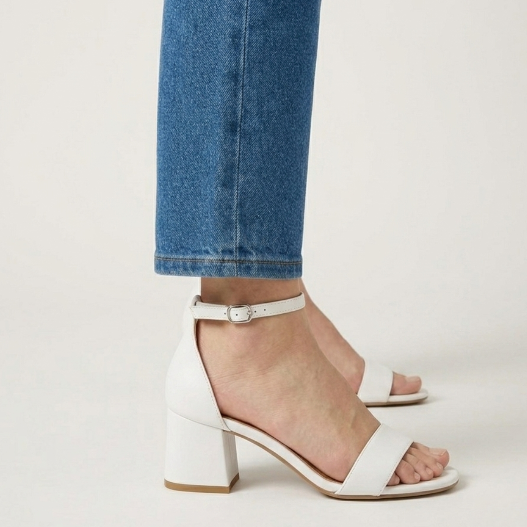 Vanesa - Cómoda sandalia de tacón para mujer