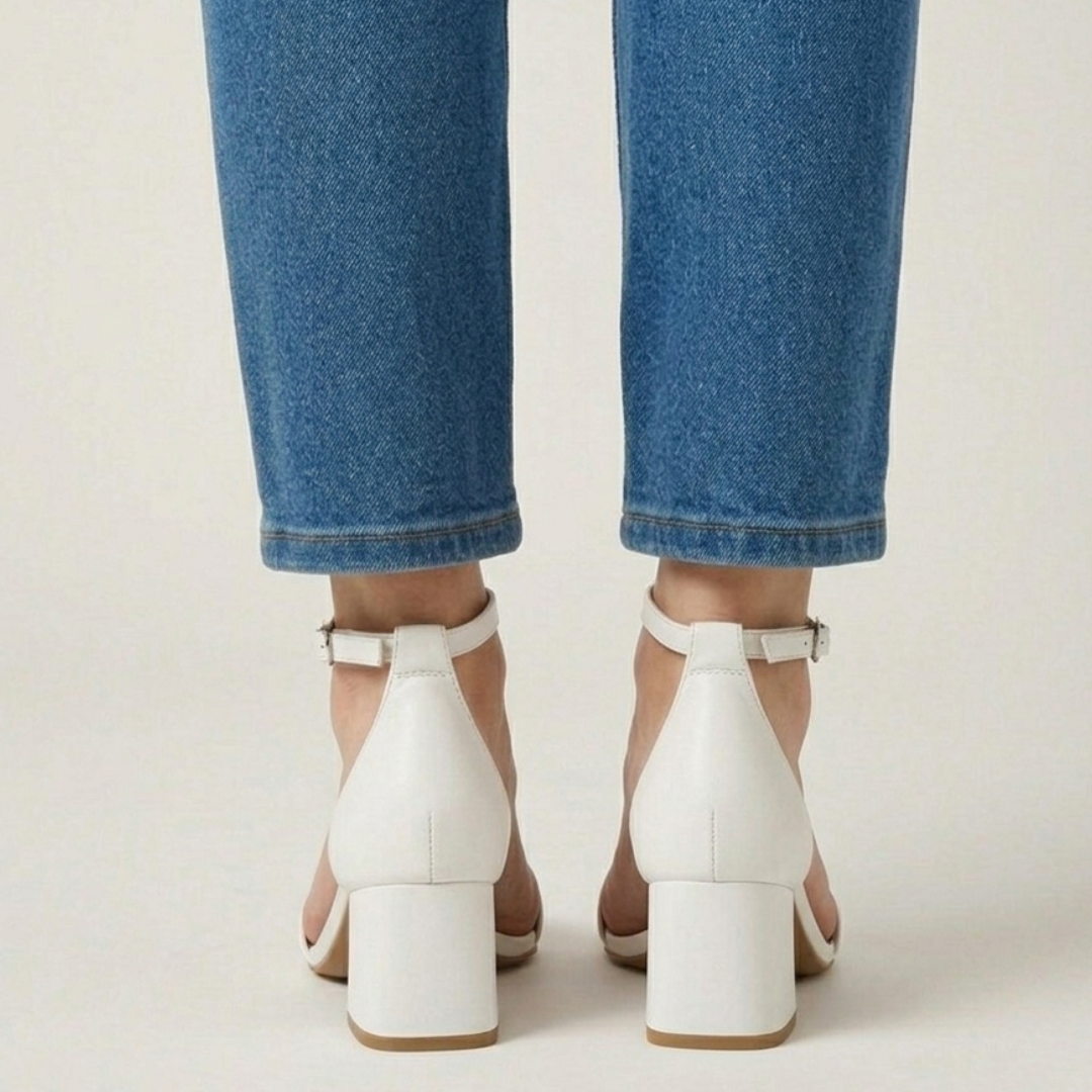 Vanesa - Cómoda sandalia de tacón para mujer