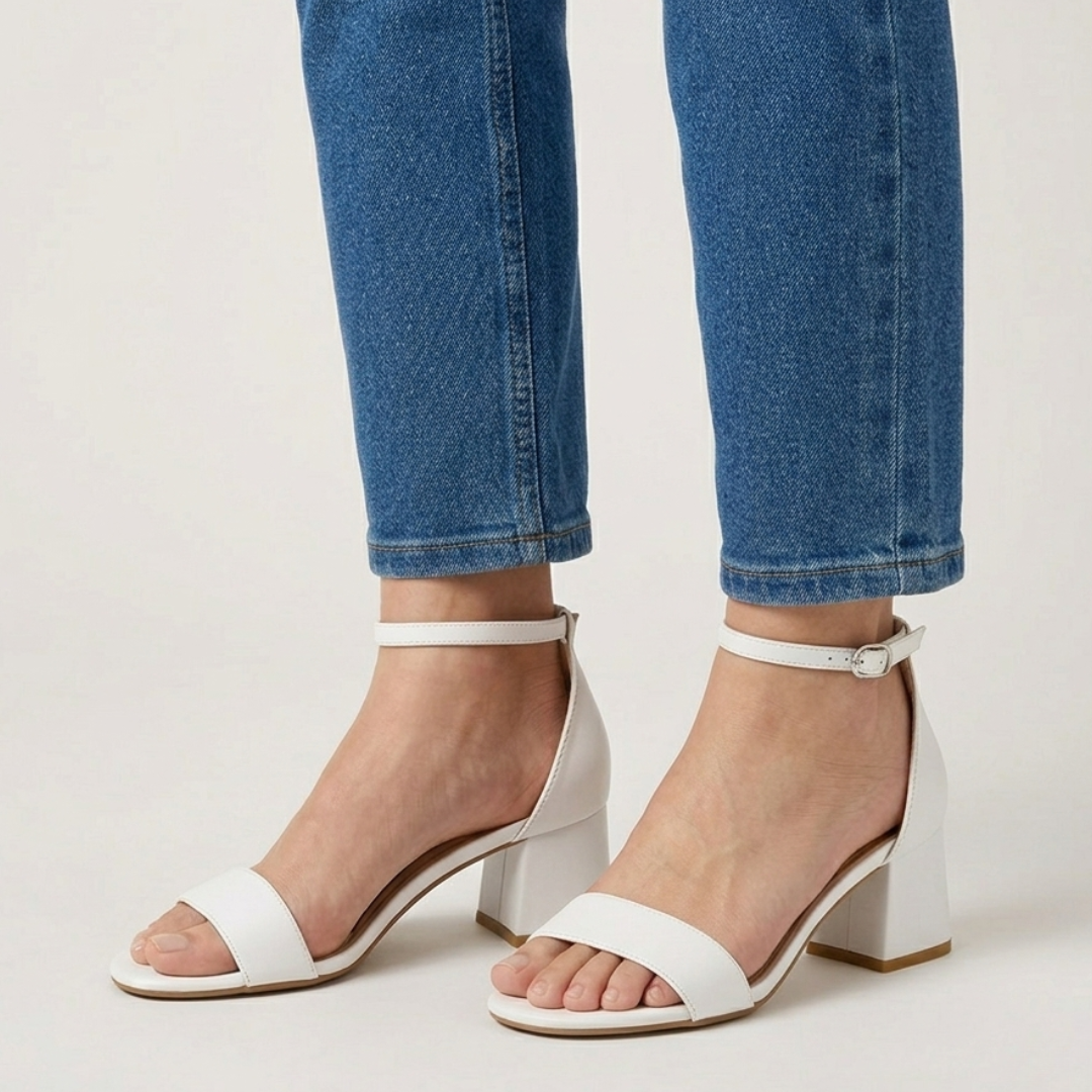 Vanesa - Cómoda sandalia de tacón para mujer