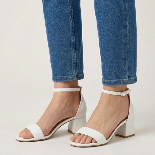 Vanesa - Cómoda sandalia de tacón para mujer