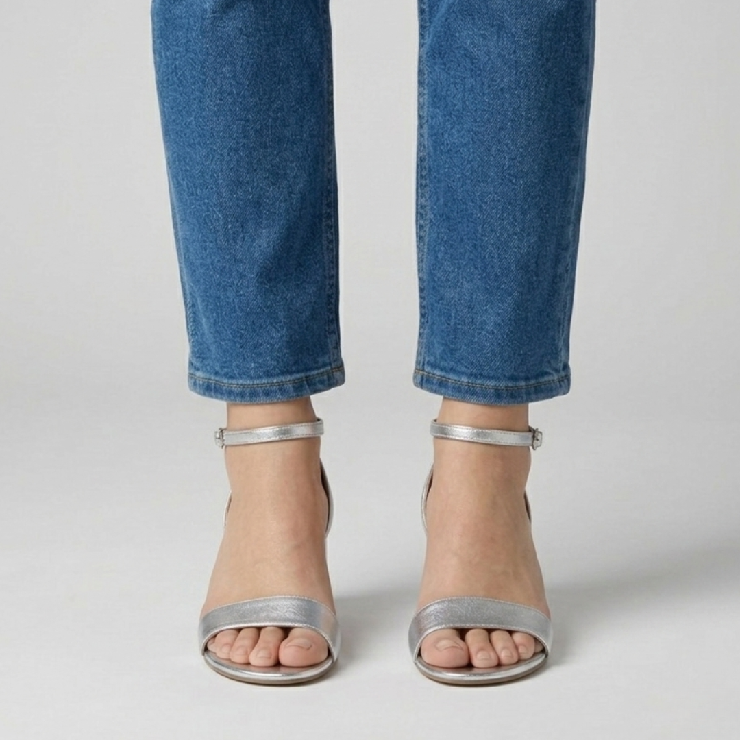 Vanesa - Cómoda sandalia de tacón para mujer