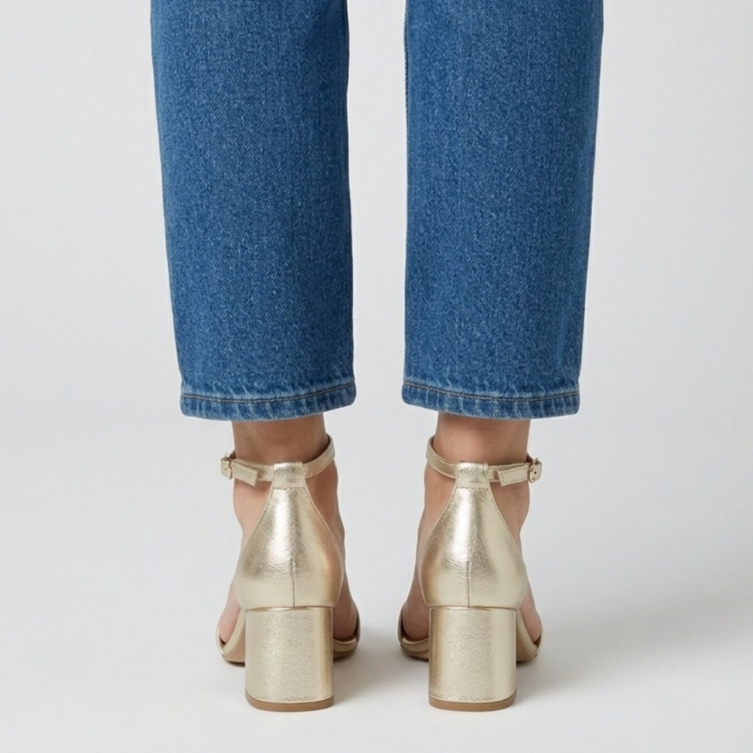 Vanesa - Cómoda sandalia de tacón para mujer